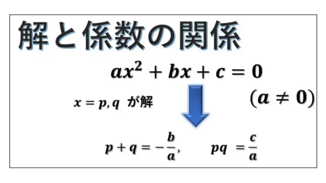 解と係数の関係-サムネイル